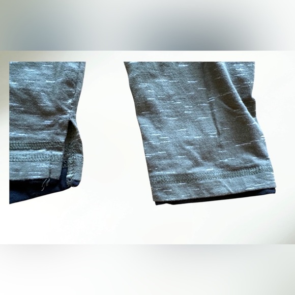 Straight Faded Hunter Green Lightweight Hooded Long Sleeve Top Size Large EUC - Picture 4 of 7